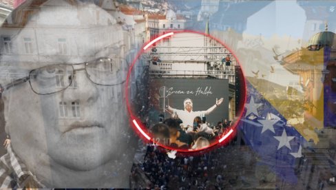 HALIDU U ČAST: Okupili se Beograđani na Skadarliji (VIDEO)