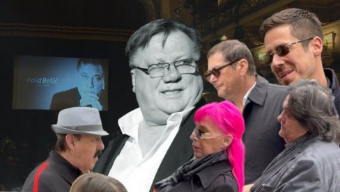 SVI KAO JEDAN - ZA HALIDA: Ko je sve stigao iz Beograda da se oprosti od Beslica