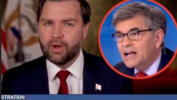 ХАОС У ПРОГРАМУ УЖИВО: Џеј Ди Венс одбио да одговори на питање, новинар прекинуо интервју  (ВИДЕО)