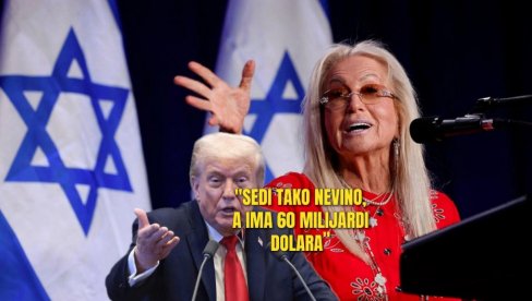 MIRIJAM USTANI, POGLEDAJ JE SVETE Ko je žena na koju je Tramp uperio prstom: Sedi tako nevino, a ima 60 milijardi dolara