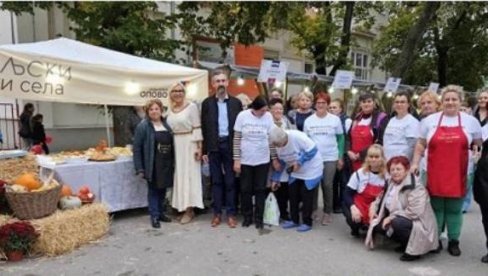 OČUVANJE TRADICIJE I UKUSA JUŽNOBANATSKE KUHINJE: U Opovu održani peti „Miholjski susreti sela“, uz pesmu i igru