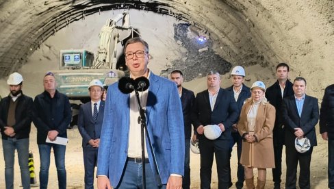 OVO JE NAJDUŽI TUNEL U SRBIJI Vučić na Iriškom vencu: Mačva i Srem će biti ispresecani putevima (VIDEO) OVO JE NAJDUŽI TUNEL U SRBIJI Vučić na Iriškom vencu: Mačva i Srem će biti ispresecani putevima (VIDEO)