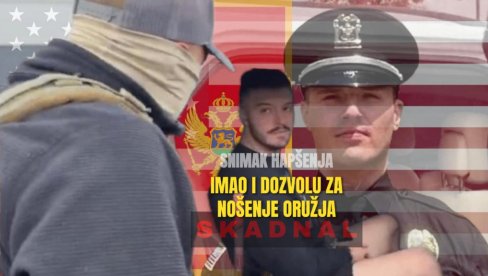 RADIO KAO POLICAJAC, A IMIGRANT: Pojavio se snimak hapšenja Crnogorca u SAD (VIDEO)
