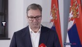 VUČIĆ SE OBRAĆA JAVNOSTI POSLE SASTANKA SA ORBANOM