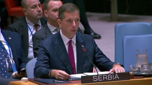 САВЕТ БЕЗБЕДНОСТИ УН О ШЕСТОМЕСЕЧНОМ ИЗВЕШТАЈУ О КОСОВУ И МЕТОХИЈИ: Србију представља Марко Ђурић САВЕТ БЕЗБЕДНОСТИ УН О ШЕСТОМЕСЕЧНОМ ИЗВЕШТАЈУ О КОСОВУ И МЕТОХИЈИ: Србију представља Марко Ђурић