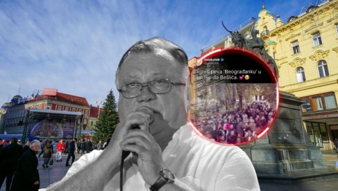 HRVATI PEVAJU BEOGRAĐANKU: U srcu Zagreba ori se hit - ko nas zavadi? (VIDEO)