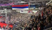 VELIČANSTVEN DOGAĐAJ: Prepuna hala i napolju jos toliko ljudi koji ne mogu da uđu