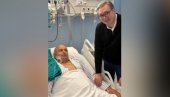 ON JE VREDAN, JAK I HRABAR Vučić o Milanu na kojeg je pucao blokader Vladan - Ni kriv ni dužan primio metak