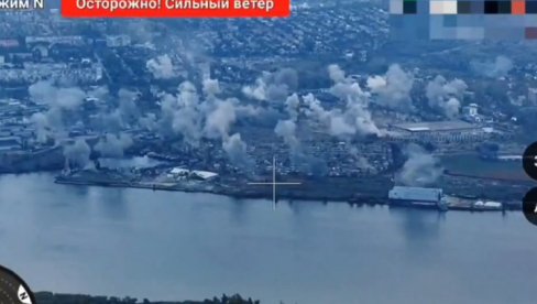 90 SEKUNDI PAKLA U HERSONU: Pogledajte kako padaju ruske rakete, dim prekrio ceo grad (VIDEO)
