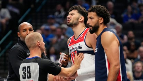 VAŠINGTON U RASULU, A TRISTAN... Reprezentativac Srbije pokazao zbog čega je došao u NBA (VIDEO)