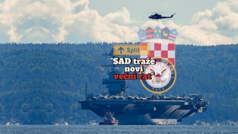 ПЕНТАГОН ПОТВРДИО: Откривено где је САД највећи ратни брод на свету послат из Сплита