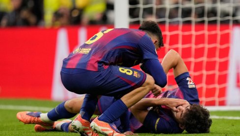 BARSELONA UZDRMANA: Važan igrač se povredio