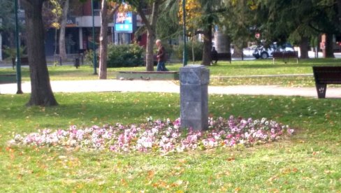 VANDALIZAM U PARKU: Sa postamenta uklonjena bista „Srpkinje“ VANDALIZAM U PARKU: Sa postamenta uklonjena bista „Srpkinje“