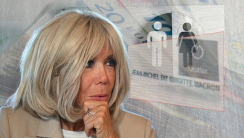 SKANDAL! Makronova u dokumentima PRIJAVLJENA KAO MUŠKARAC - Žan-Mišel BRIŽIT! Potvrdili iz njenog tima: Napadi su otišli predaleko (FOTO)