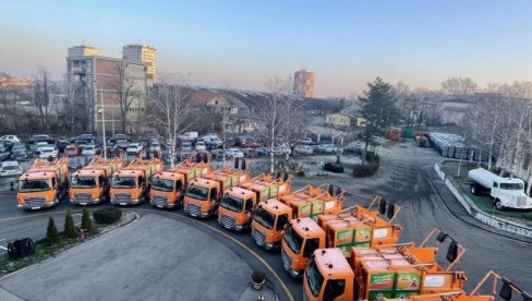 Obaveštenje o dnevnim aktivnostima JKP „Gradska čistoća“