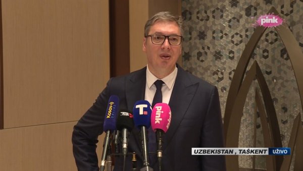 УЗБЕКИСТАН НИЈЕ ПОДРЖАО НЕЗАВИСНОСТ КОСОВА Вучић: Ми смо дужни да водимо рачуна о таквим пријатељима, да покажемо већи степен пријатељства УЗБЕКИСТАН НИЈЕ ПОДРЖАО НЕЗАВИСНОСТ КОСОВА Вучић: Ми смо дужни да водимо рачуна о таквим пријатељима, да покажемо већи степен пријатељства