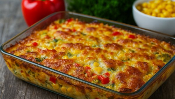 ПИЛЕЋА МУСАКА СА ПОВРЋЕМ И СИРОМ: Једноставно јело из рерне које ће сви обожавати!