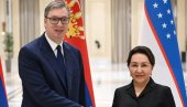 VUČIĆ U UZBEKISTANU: Sastao se sa predsedavajućom parlamenta Narabaevom u Taškentu (FOTO)