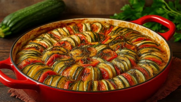 ШАРЕНИ ПОВРТНИ ЛОНАЦ ИЗ РЕРНЕ: Савршен спој укуса свежег поврћа и мирисног биља