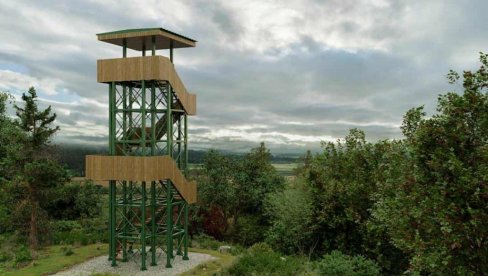 OVAKO ĆE IZGLEDATI NOVI VIDIKOVAC: Počela montraža konstrukcije na Guduričkom vrhu, na Vršačkih planinama