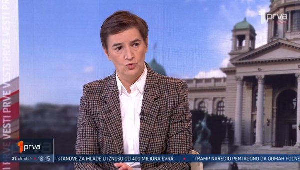 АНА БРНАБИЋ НА ПРВОЈ: Вучић послао пет важних порука АНА БРНАБИЋ НА ПРВОЈ: Вучић послао пет важних порука