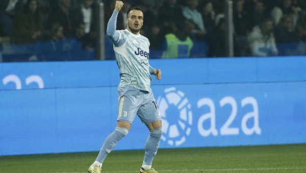 СРБИН ЈУНАК ЈУВЕНТУСА: Филип Костић први стрелац за стару даму под вођством Спалетија (ВИДЕО)