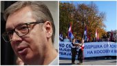 BLOKADERI NAPALI SRBE KOJI PEŠAČE SA KIM: Vučić o sramnom napadu zgubidana