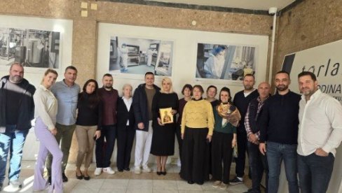 ODLAZIM PONOSNA NA SVE ŠTO SMO ZAJEDNO OSTVARILI Kisić se oprostila od svojih kolega sa Torlaka na emotivan način (FOTO) ODLAZIM PONOSNA NA SVE ŠTO SMO ZAJEDNO OSTVARILI Kisić se oprostila od svojih kolega sa Torlaka na emotivan način (FOTO)