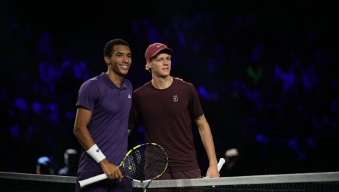 SVET IMA NOVOG TENISKOG BROJA 1! Janik Siner i Ože-Alijasim oduševili navijače u finalu mastersa u Parizu! (VIDEO)
