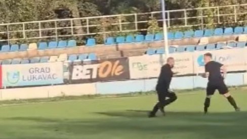 UDRI GA, UDRI! Ceo svet gleda i ne veruje šta rade Bosanci na fudbalskoj utakmici (VIDEO)