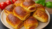 ROLNICE SA ŠUNKOM I SIROM: Recept za super užinu
