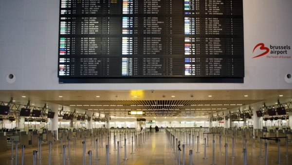 ДРАМА У БРИСЕЛУ: Затворен аеродром, уочен дрон на небу