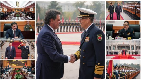 ГАШИЋ У ПЕКИНГУ: Одржан састанак са министром националне добране НР Кине