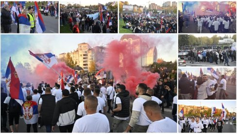 (УЖИВО) СРБИ СА КОСМЕТА СТИГЛИ У БЕОГРАД: Река народа иде ка центру града (ФОТО/ВИДЕО)