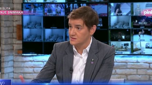 VUČIĆ JE PREDSEDNIK SVIH GRAĐANA, I TO POKAZUJE IZ DANA U DAN Brnabićeva: Vučić govori ljudi dosta je mržnje, ajde da radimo, da razgovaramo