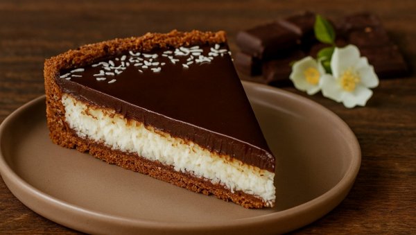 БАУНТИ ТАРТ БЕЗ ПЕЧЕЊА: Савршена посластица за љубитеље кокоса и чоколаде