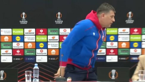 ŠTA MU BI? Vladan Milojević grmi na novinare dok sa Marakane izlazi čovek koji mu je zabio nož u srce
