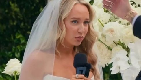 ZNAK S NEBA! Vidite šta se mladi desilo usred venčanja - za nevericu! (VIDEO)