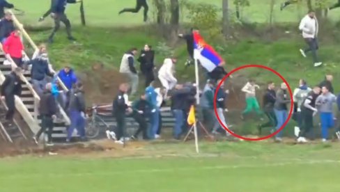 СКАНДАЛ У БЕОГРАДУ: Дете прегажено у стампеду због туче српских навијача (ВИДЕО)