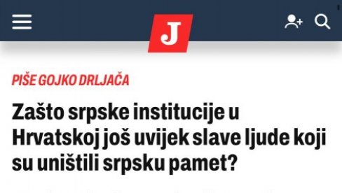 TOTALNA PATOLOGIJA MRŽNJE: Hrvati kreću u potpuno legitimizovanje napada na Srbe (FOTO)