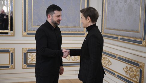 ZELENSKI O SASTANKU SA BRNABIĆ: Proces evropskih integracija je strateški cilj obe naše zemlje (VIDEO)