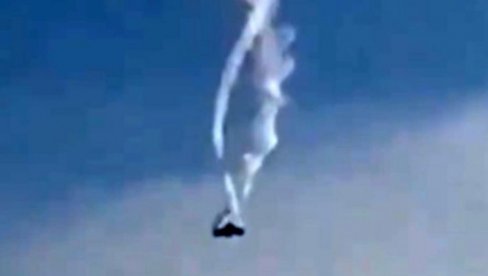 STRAVIČAN SNIMAK RUŠENJA TURSKOG VOJNOG AVIONA: Ogromni NATO Super Herkules pada ka zemlji (VIDEO)