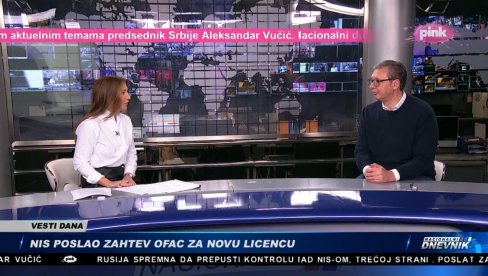 ВУЧИЋ О РАЗГОВОРУ СА МРДИЋЕМ И ХРКОМ: Председник Србије гост “Националног дневника”