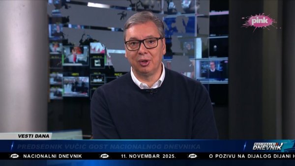 ПОРУКА ЗА ВАШИНГТОН И МОСКВУ Вучић: Време за НИС цури - Нека неко не помисли да нисам довољно одлучан да заштитим српски интерес