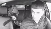 ИНЦИДЕНТ У ТАКСИЈУ: Возач није знао шта га је снашло (ВИДЕО)