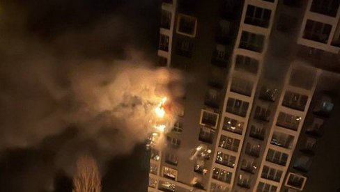 POGOĐENA AMBASADA AZERBEJDŽANA U KIJEVU: Rusija bombardovala glavni grad Ukrajine tokom noći (FOTO/VIDEO)