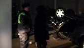 AUTOMOBIL SLETEO SA DRUGOG SPRATA PARKINGA: Ima povređenih (VIDEO)