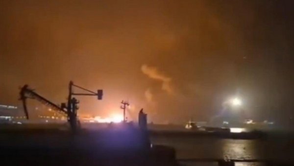 УДАР НА РУСКУ ЛУКУ: Украјина сручила кишу дронова - турски морнари све снимили (ВИДЕО)