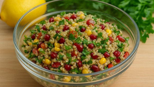 ОСВЕЖАВАЈУЋА САЛАТА ОД КИНОЕ СА НАРОМ: Свеж, хранљив и колоритан оброк за тили час!