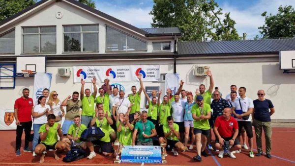 НАГРАДА ЗА ПОБЕДНИКА: Спортски савез Србије отворио терен код победника Сеоских игара